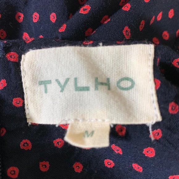 Anthropologie Tylho Polka Dot Sleeveless Dress - Picture 8 of 8